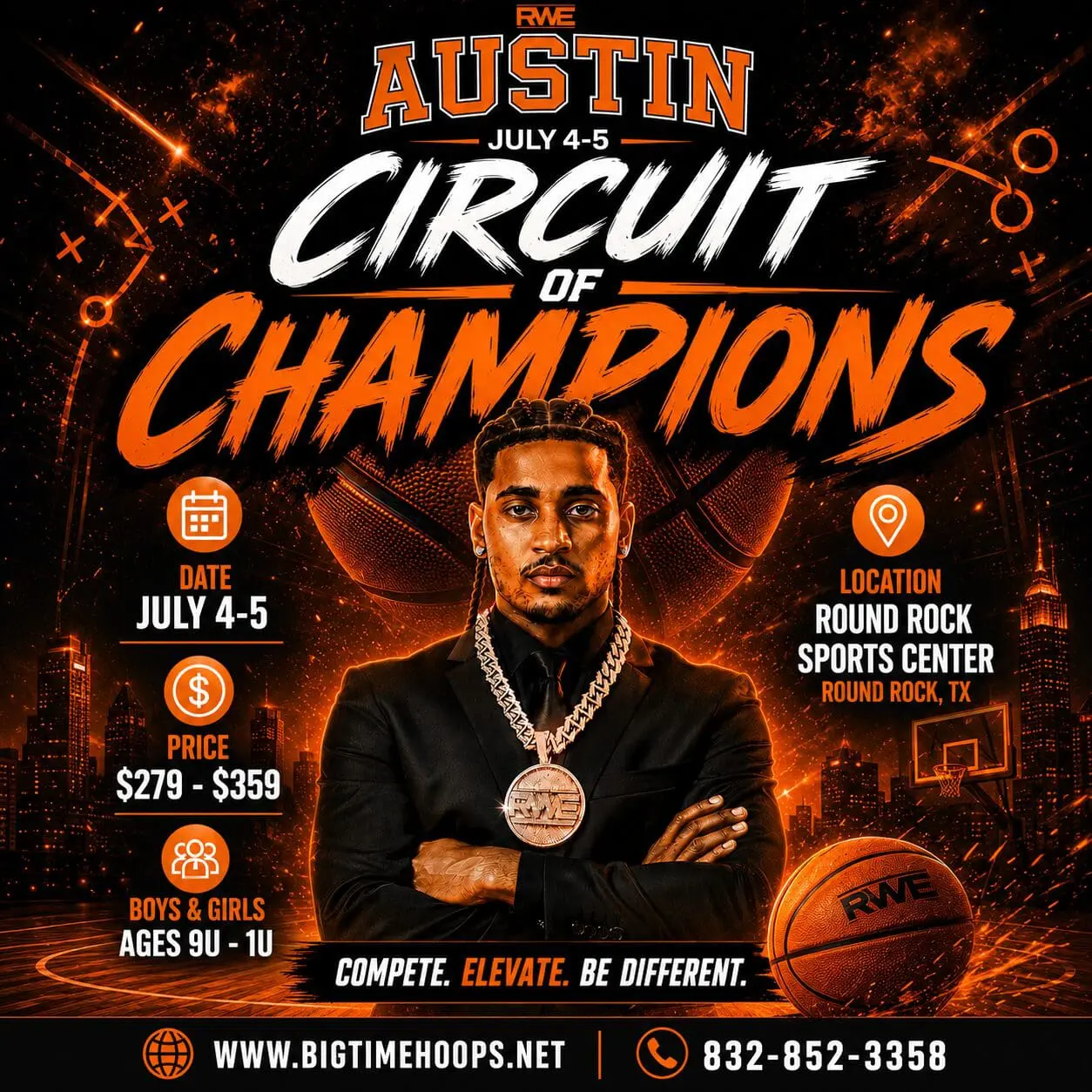 RWE and austin circuit of champions